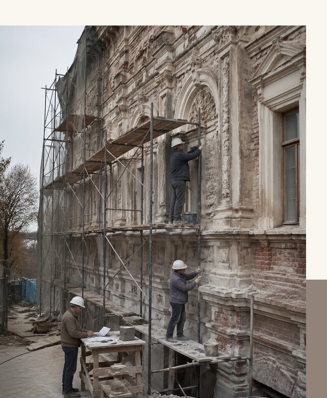 Реставрация объектов культурного наследия под ключ в Ижевске