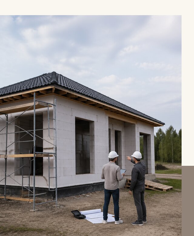 Проектирование одноэтажных домов из газобетона в Ижевске